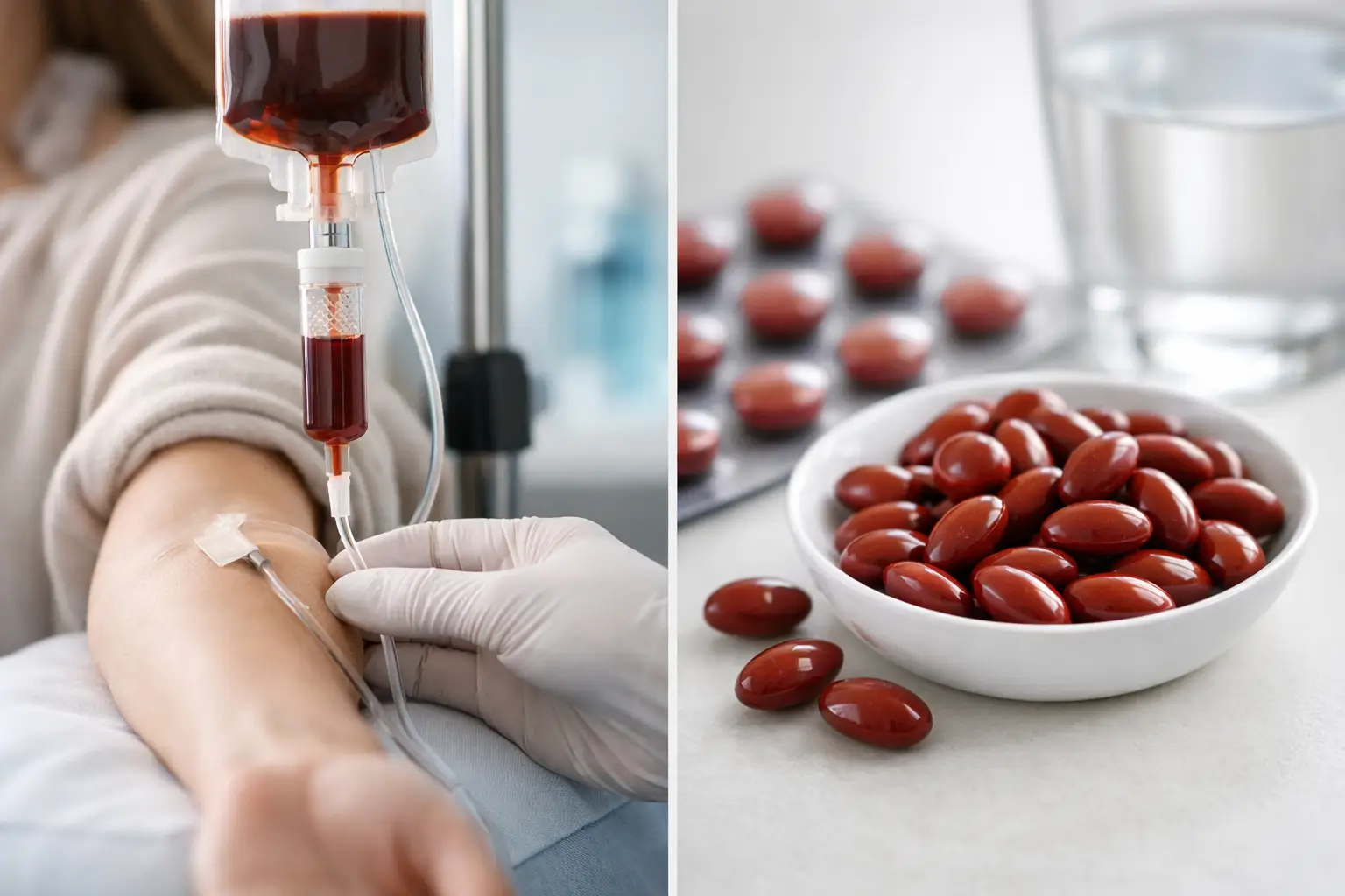 Iron Infusion Versus Tablets – Which Is Right? Iron Infusion Versus Tablets - Which Is Right?